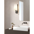 1214015 Riva 350 Bathroom Wall Light Matt Black