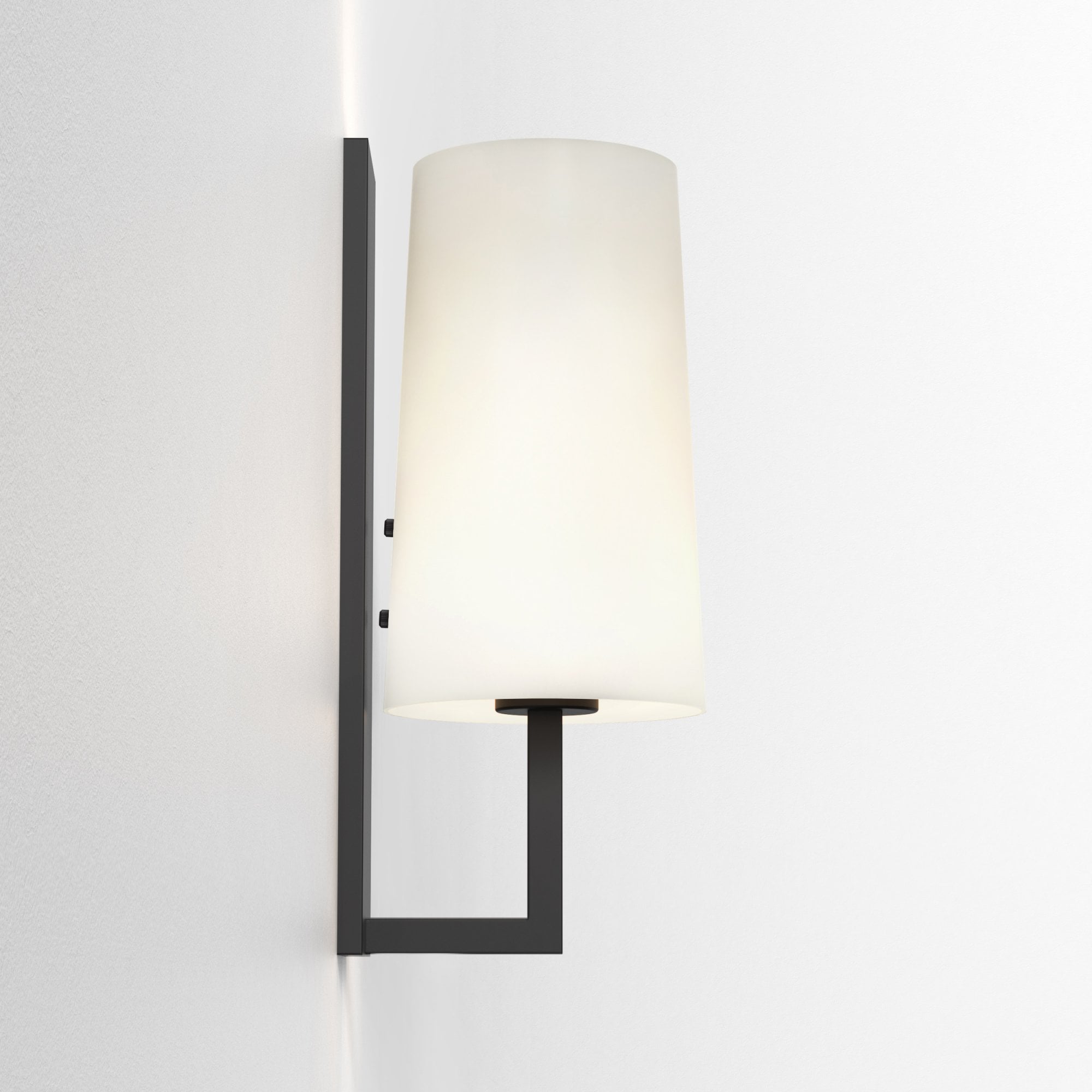 1214015 Riva 350 Bathroom Wall Light Matt Black