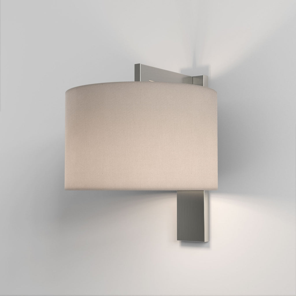 1222013 Ravello Wall Light Matt Nickel