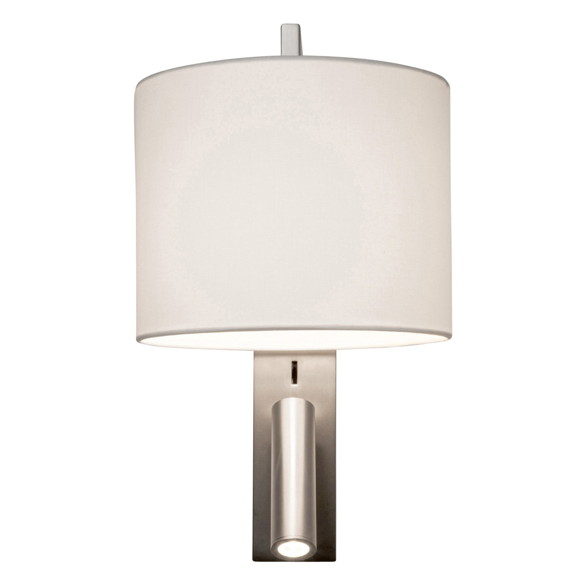1222019 Ravello LED Reader Matt Nickel
