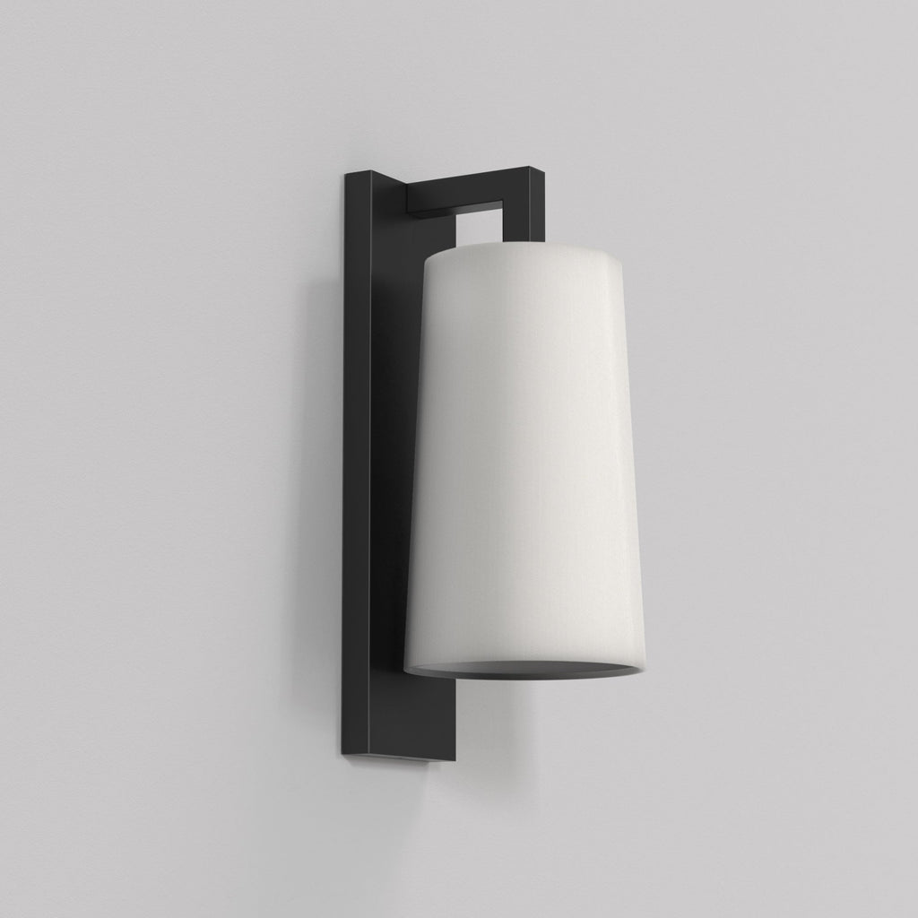 1297009 Lago 280 Bathroom Wall Light Matt Black