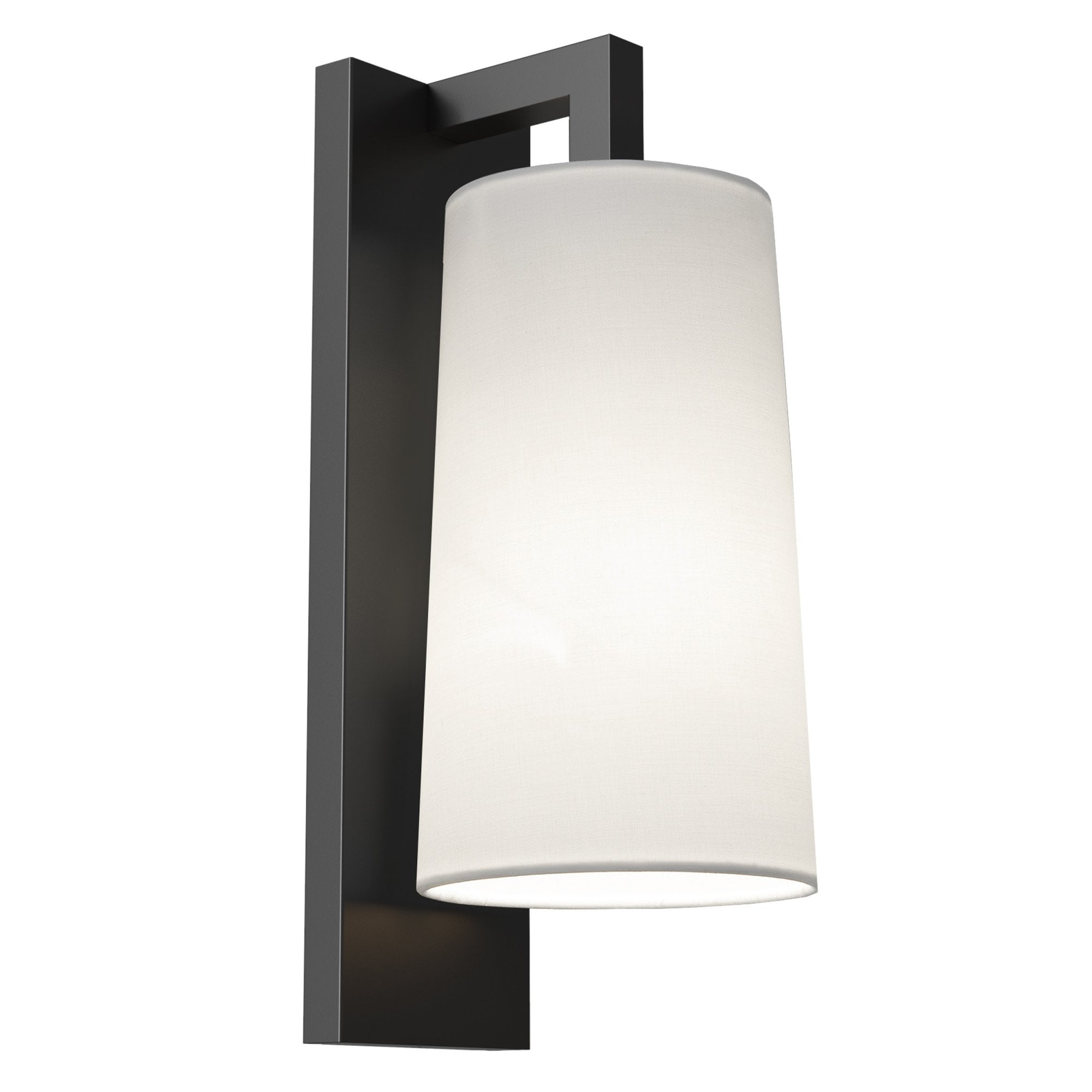 1297009 Lago 280 Bathroom Wall Light Matt Black