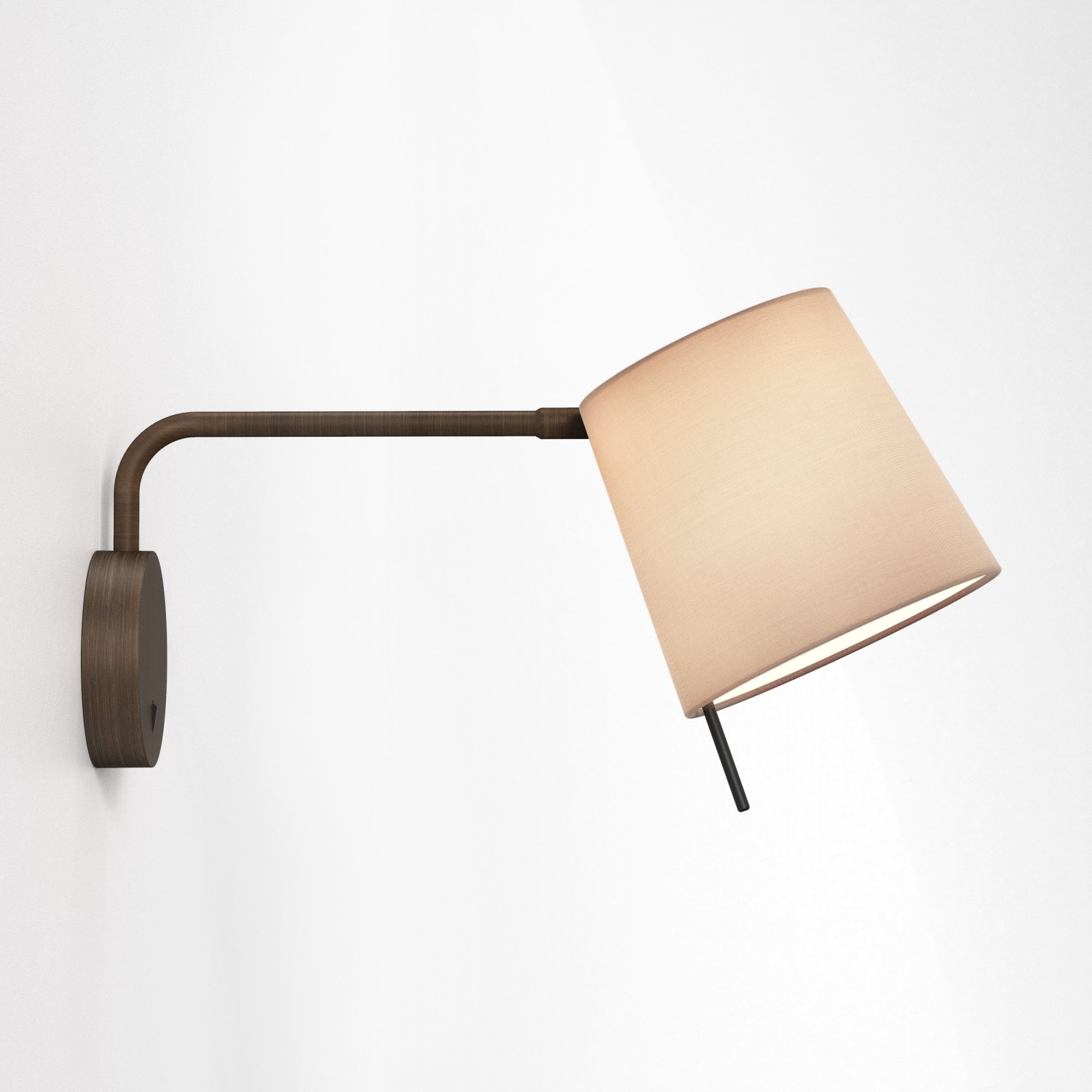1394002 Mitsu Swing Arm Wall Light Bronze