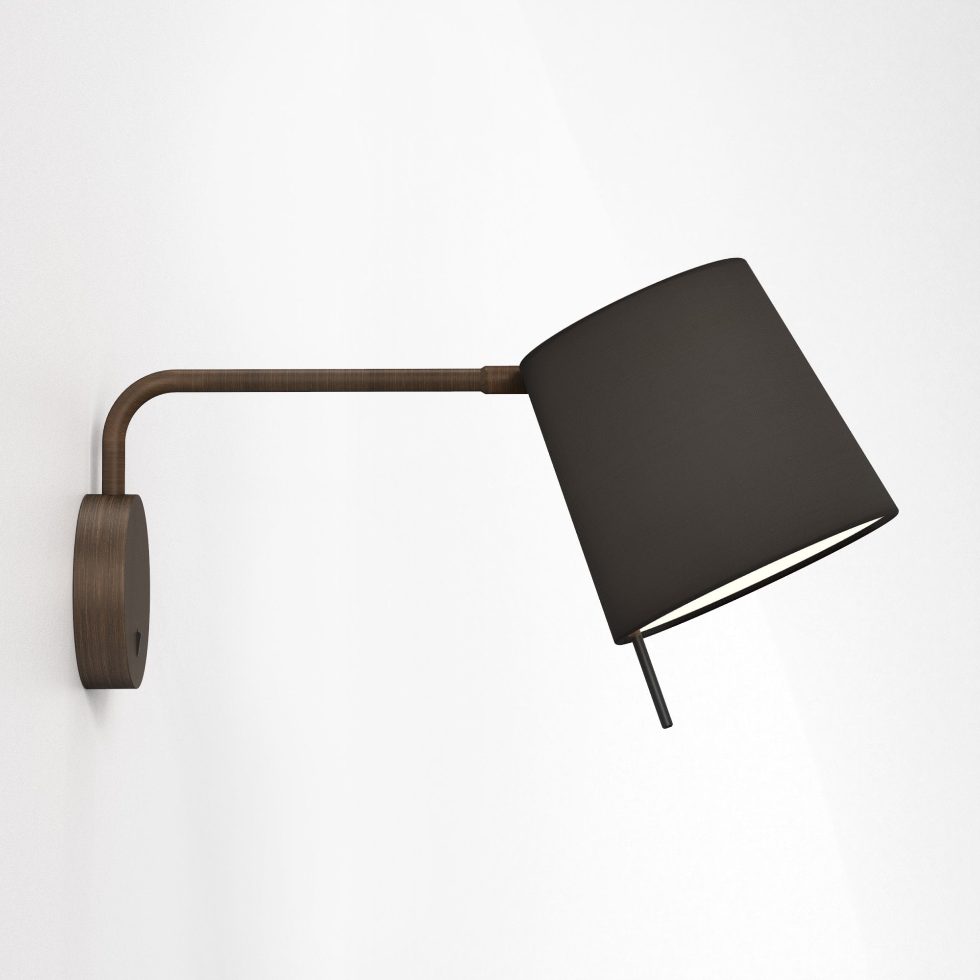 1394002 Mitsu Swing Arm Wall Light Bronze