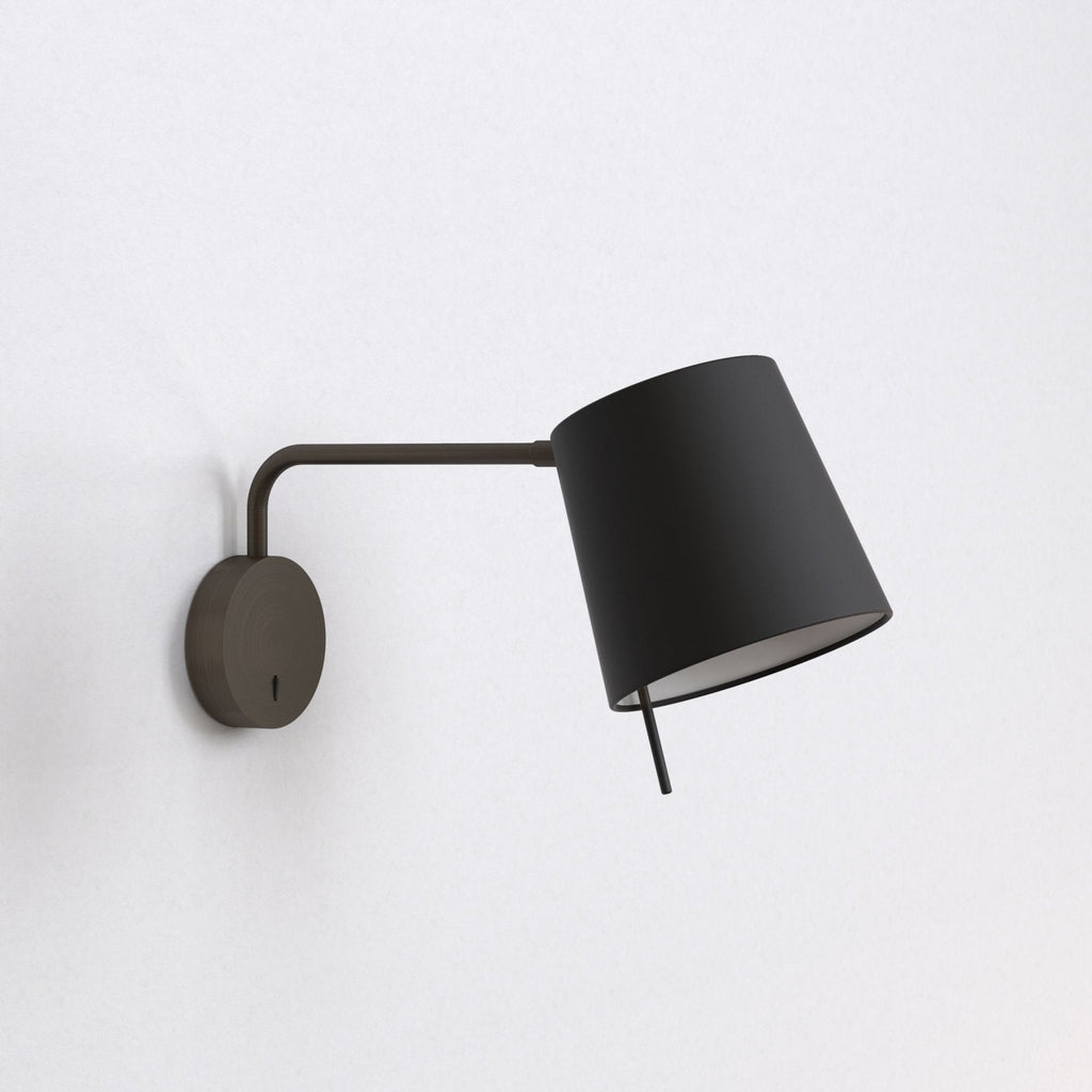 1394002 Mitsu Swing Arm Wall Light Bronze