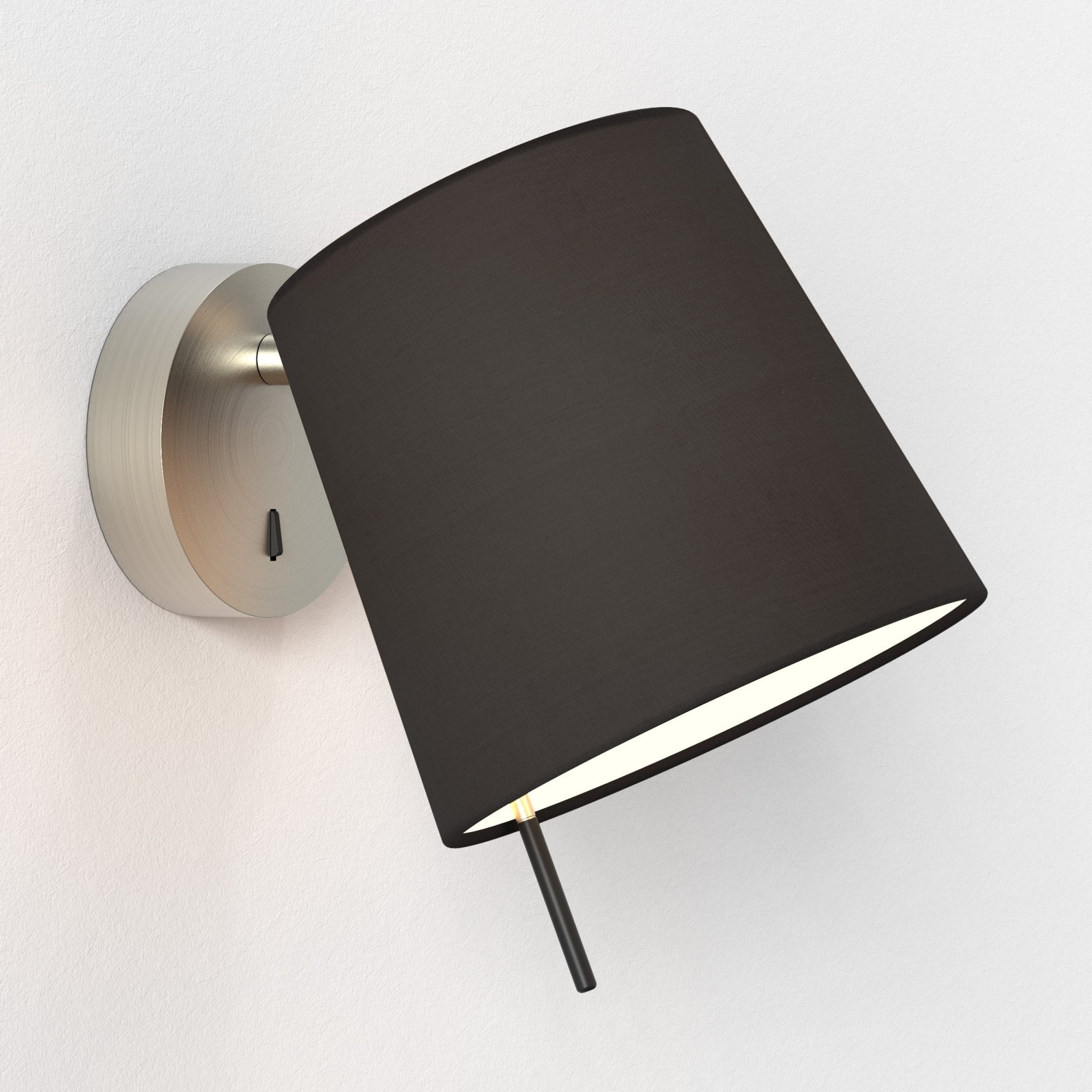 1394003 Mitsu Wall Light Matt Nickel