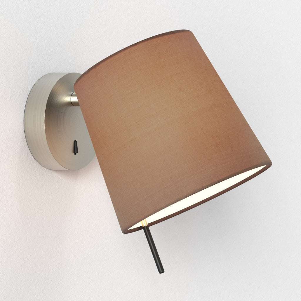 1394003 Mitsu Wall Light Matt Nickel