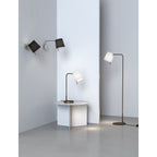 1394003 Mitsu Wall Light Matt Nickel