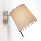 1394003 Mitsu Wall Light Matt Nickel