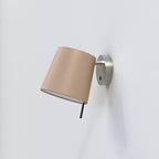 1394003 Mitsu Wall Light Matt Nickel
