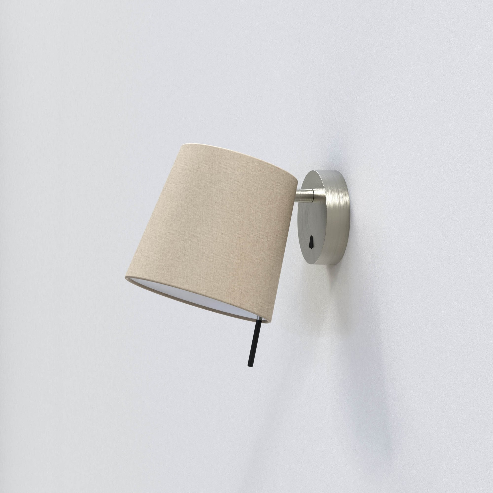 1394003 Mitsu Wall Light Matt Nickel