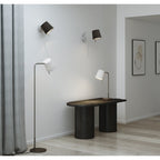 1394003 Mitsu Wall Light Matt Nickel