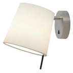 1394003 Mitsu Wall Light Matt Nickel