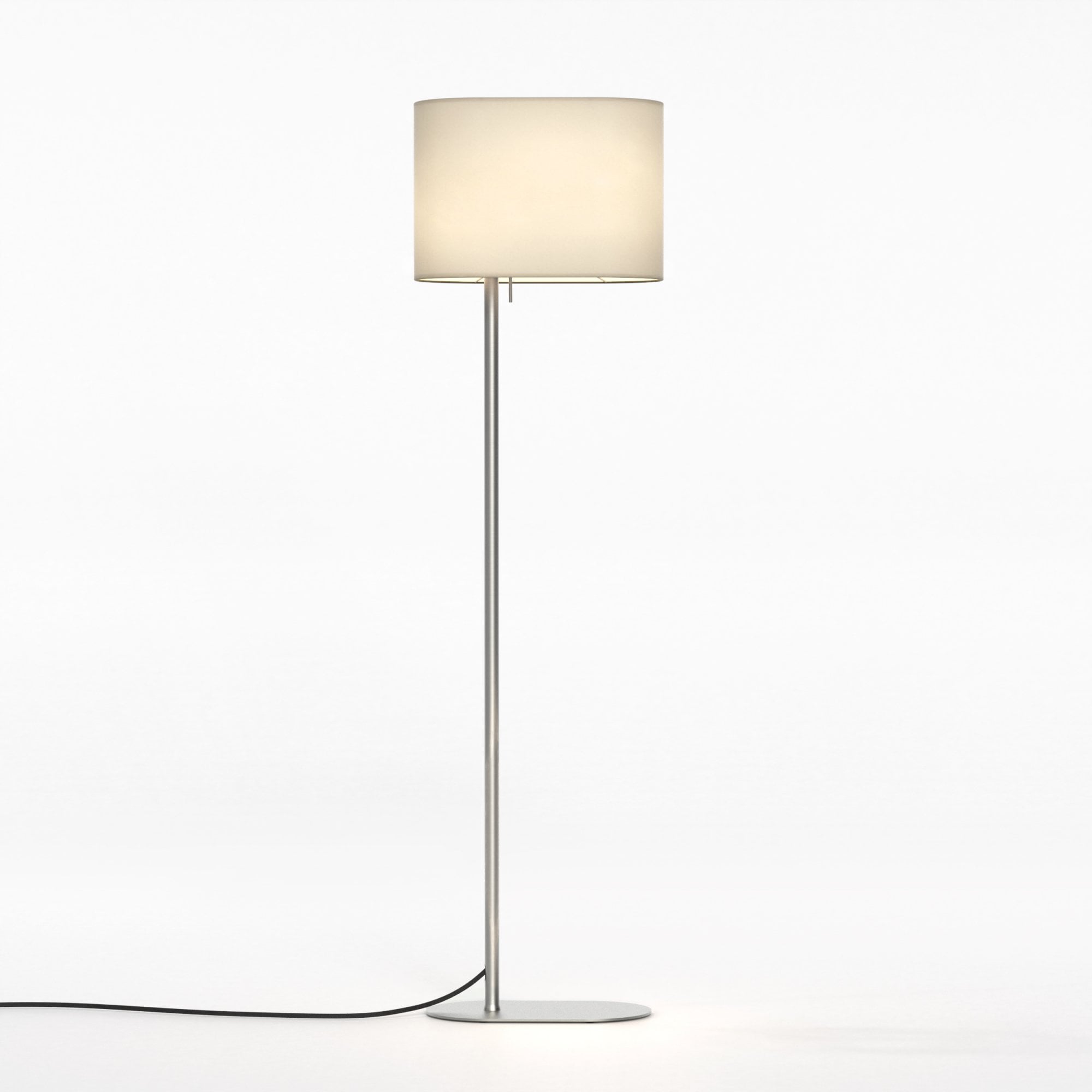 1433026 Venn Floor Light Matt Nickel