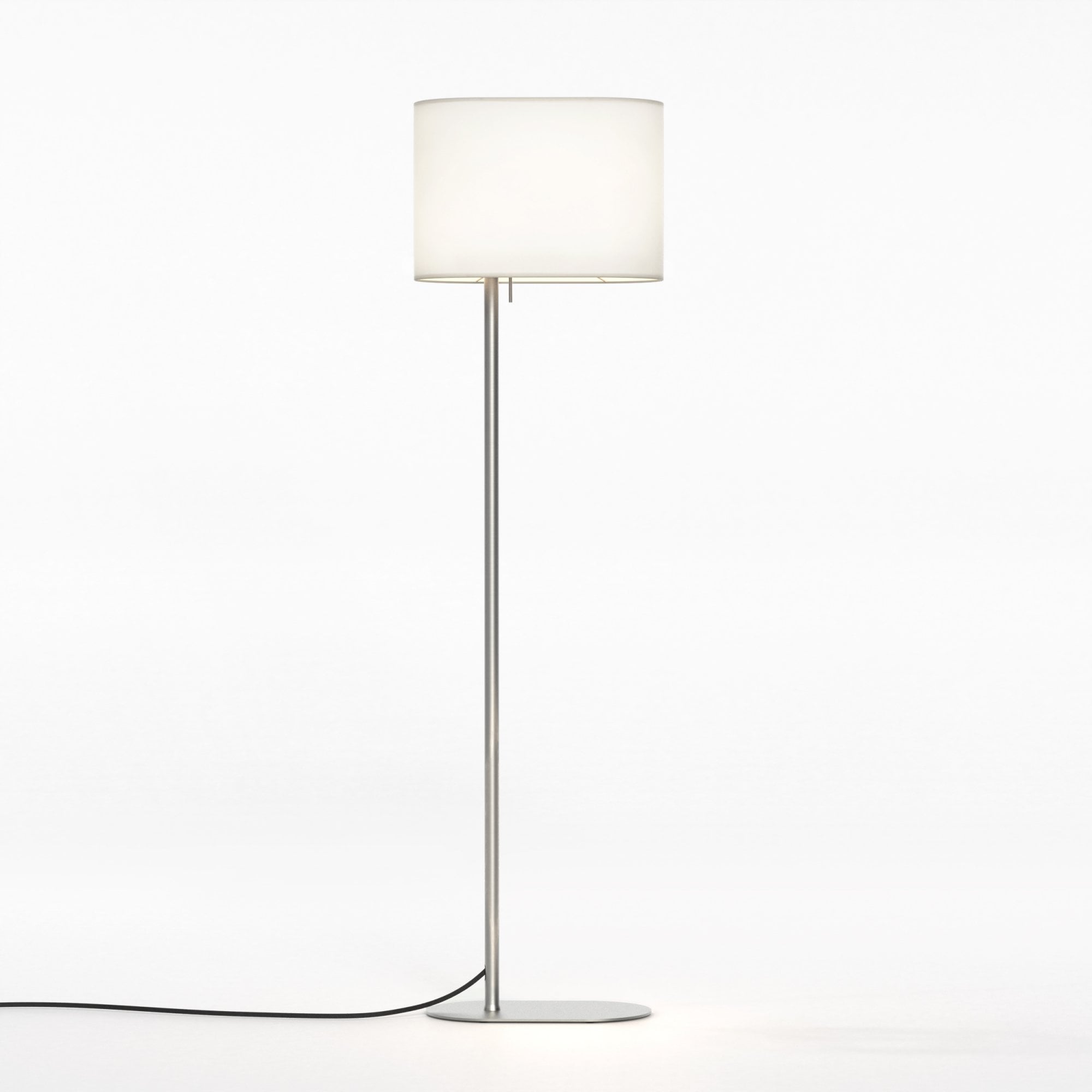 1433026 Venn Floor Light Matt Nickel