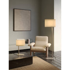 1433026 Venn Floor Light Matt Nickel