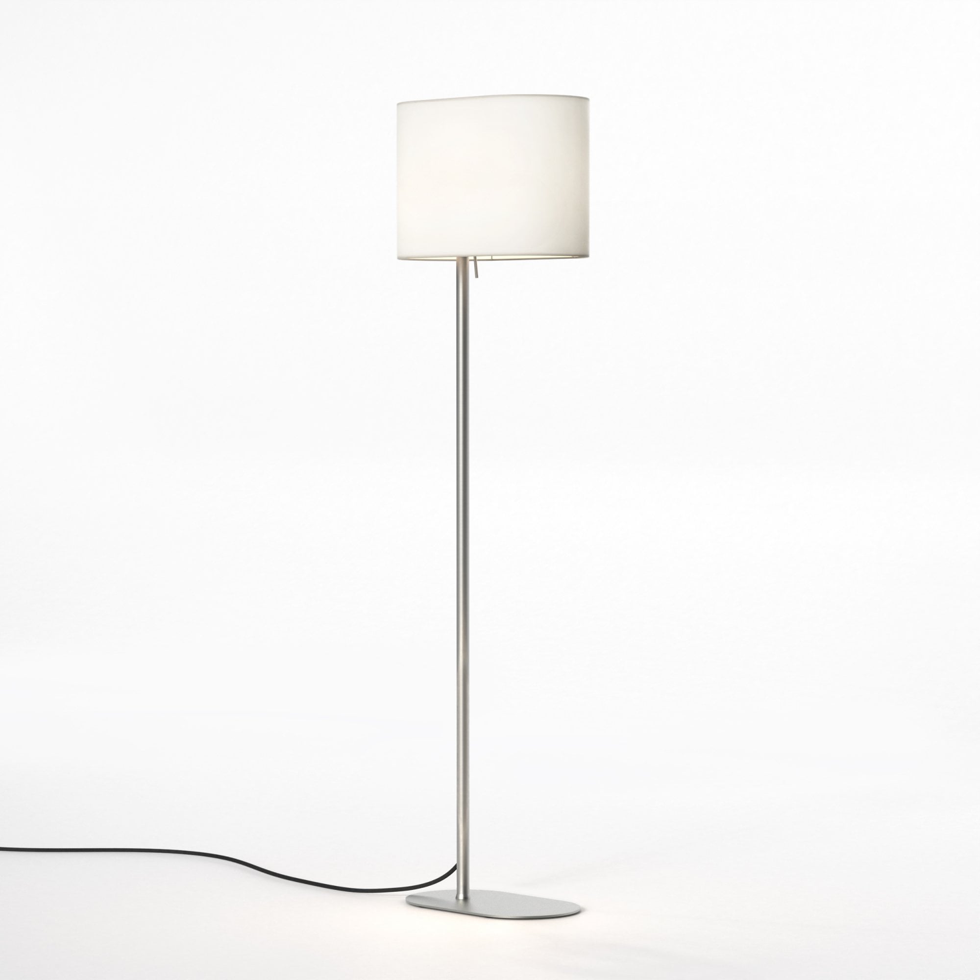 1433026 Venn Floor Light Matt Nickel