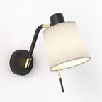 1441001 Edward Wall Light Matt Black