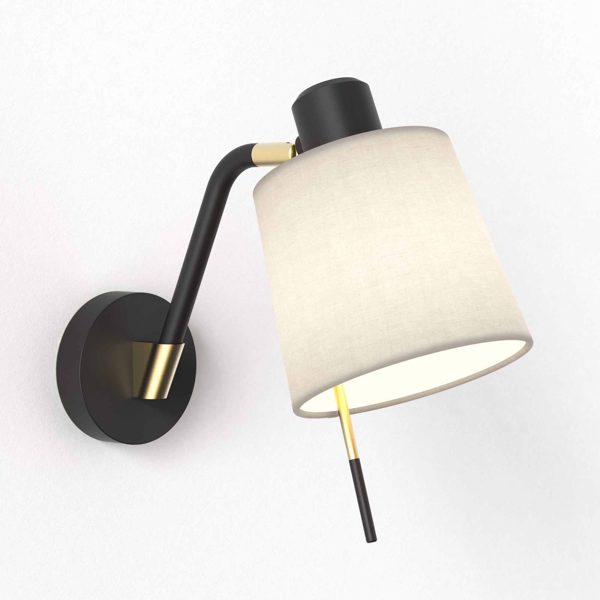 1441001 Edward Wall Light Matt Black