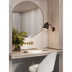 1441001 Edward Wall Light Matt Black