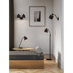 1441001 Edward Wall Light Matt Black