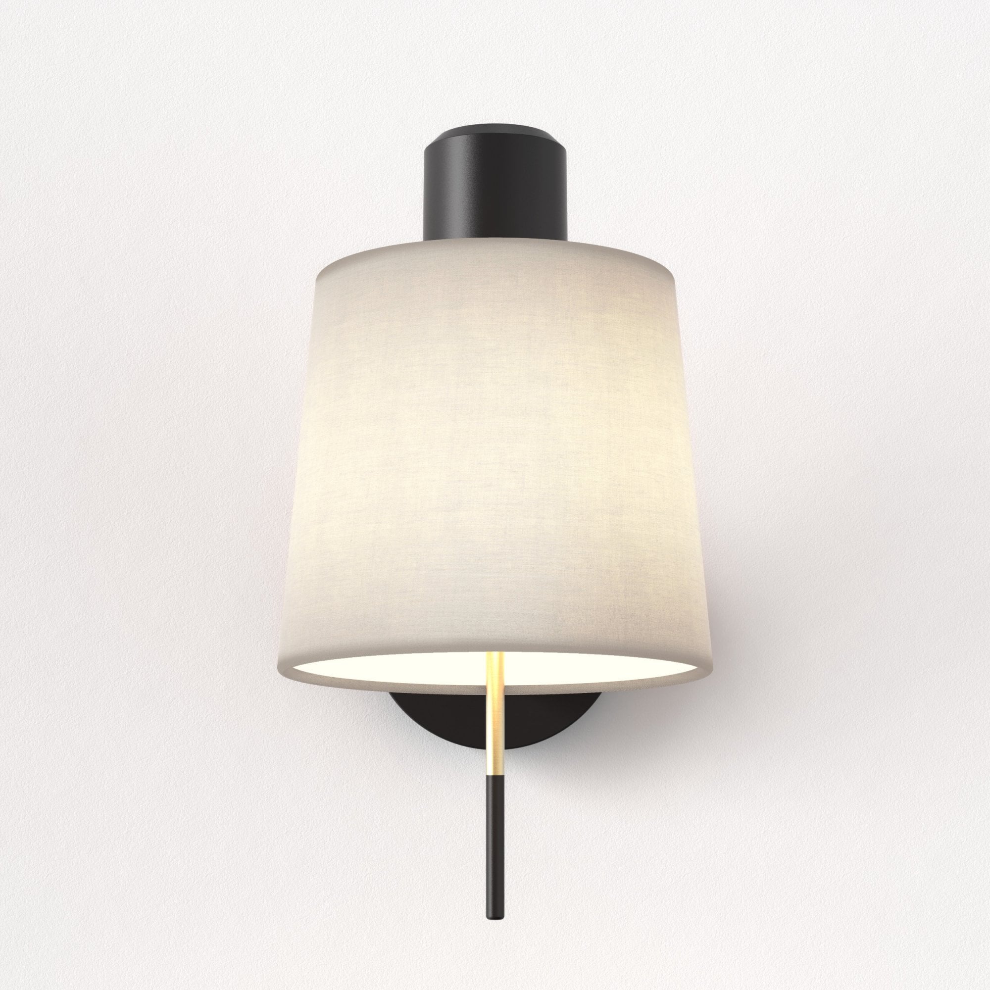 1441001 Edward Wall Light Matt Black