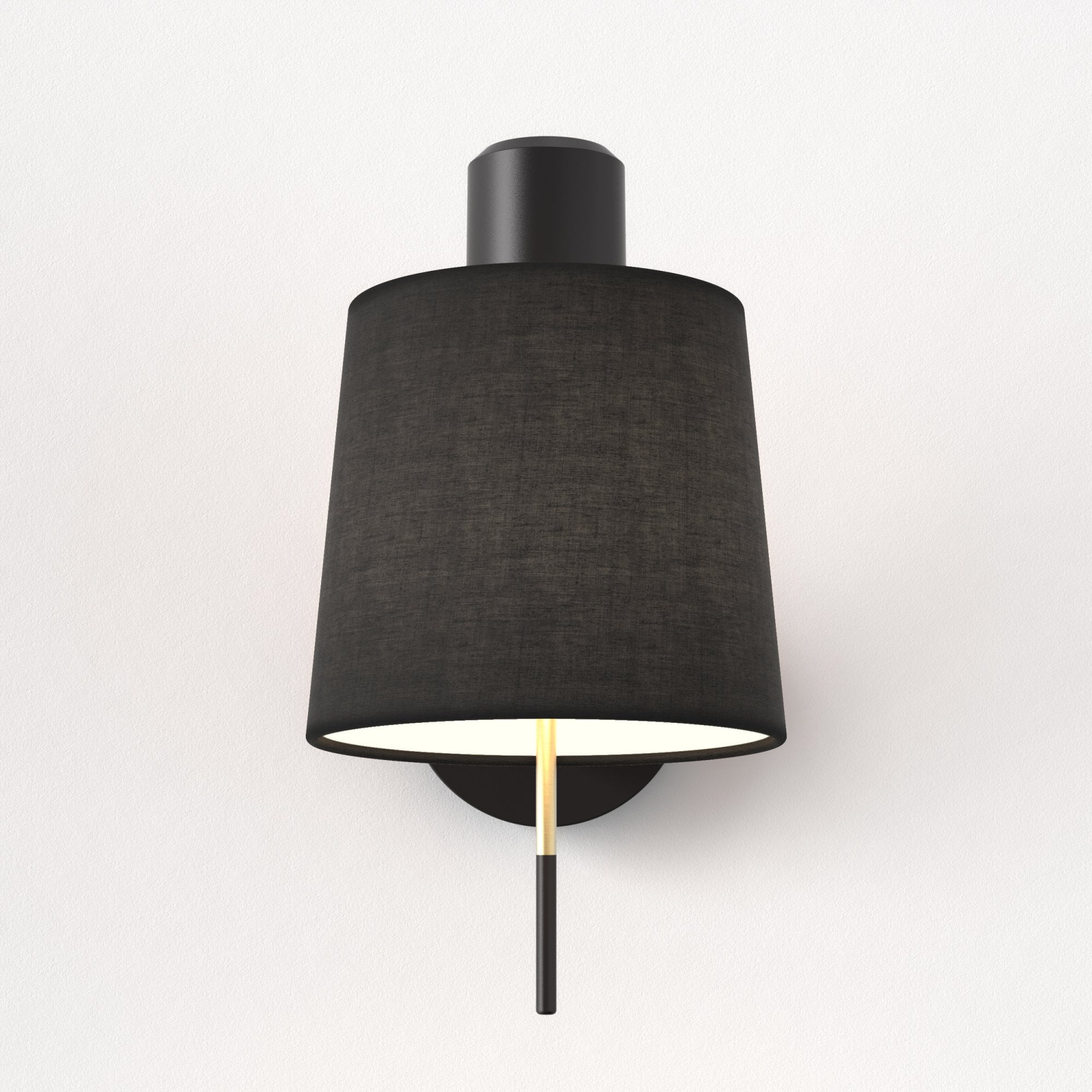 1441001 Edward Wall Light Matt Black