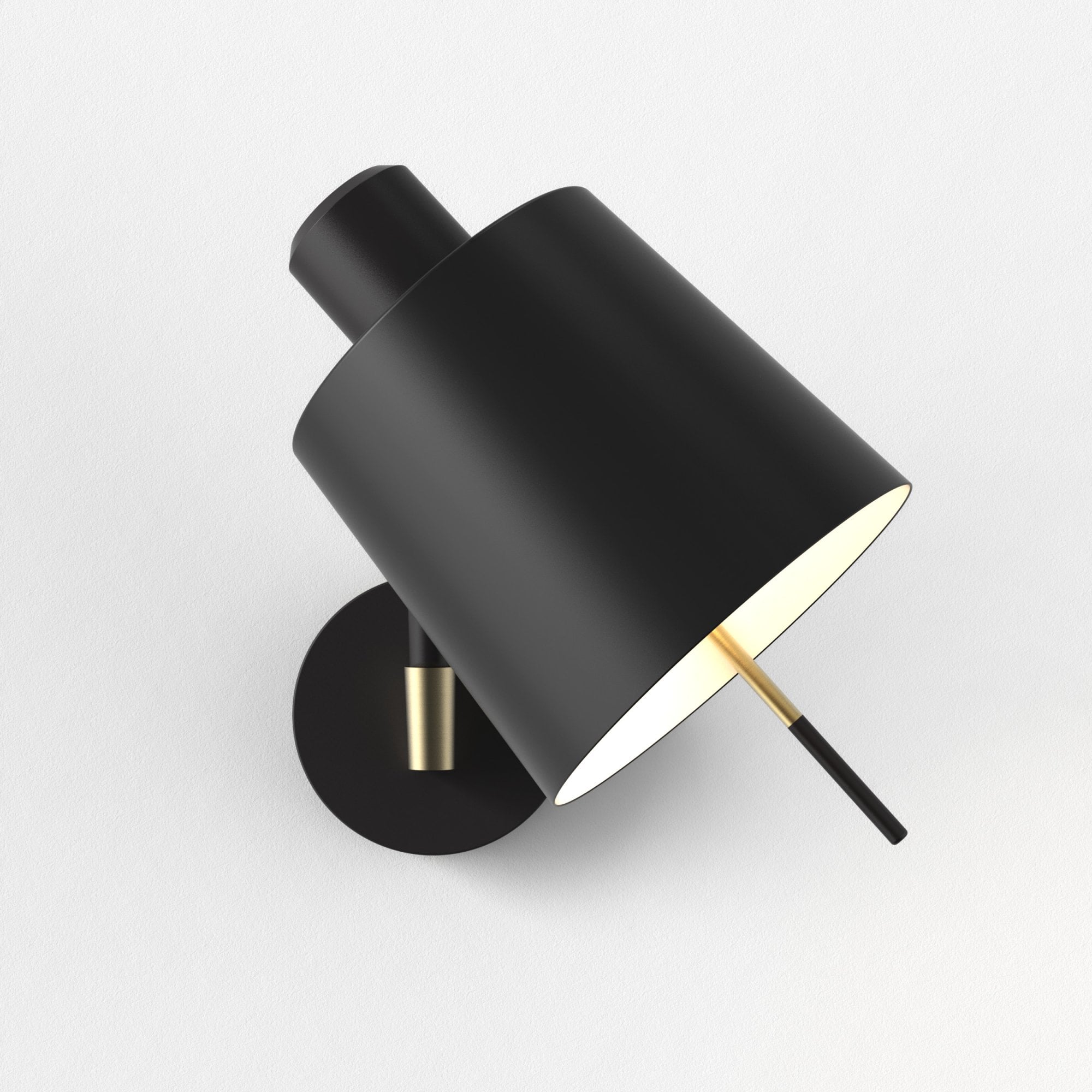 1441001 Edward Wall Light Matt Black
