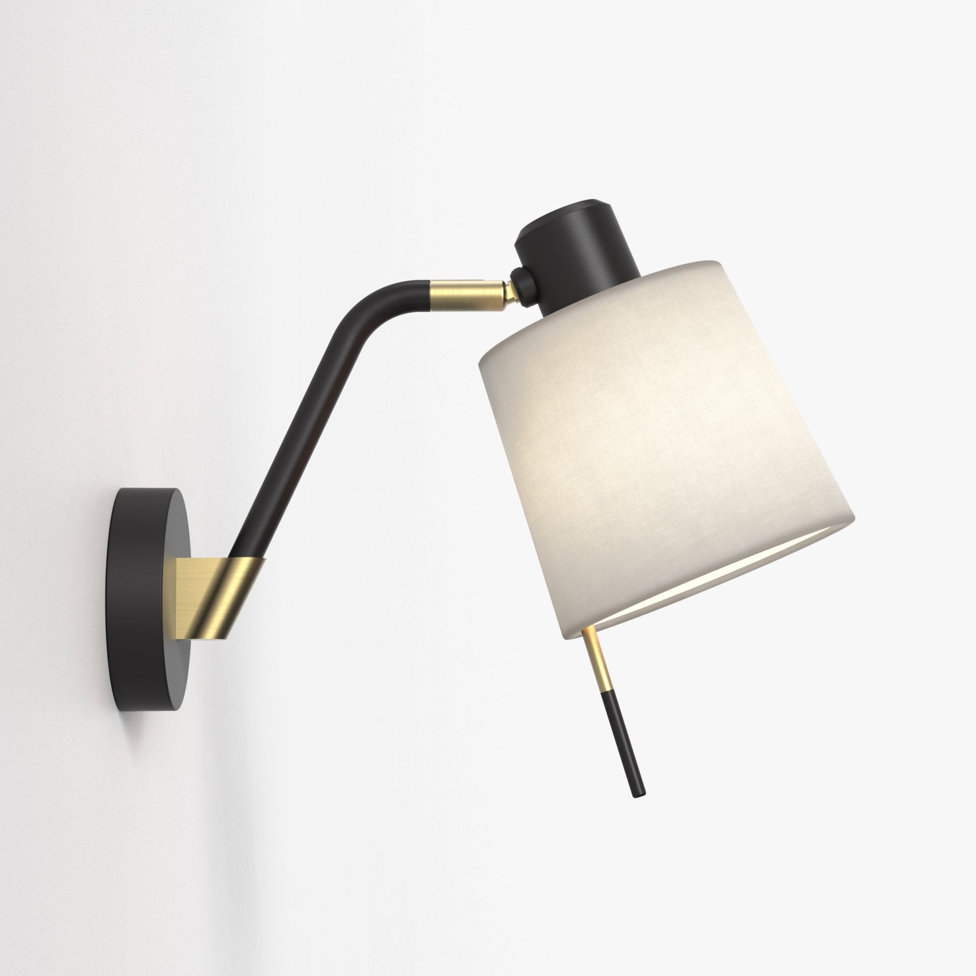 1441001 Edward Wall Light Matt Black