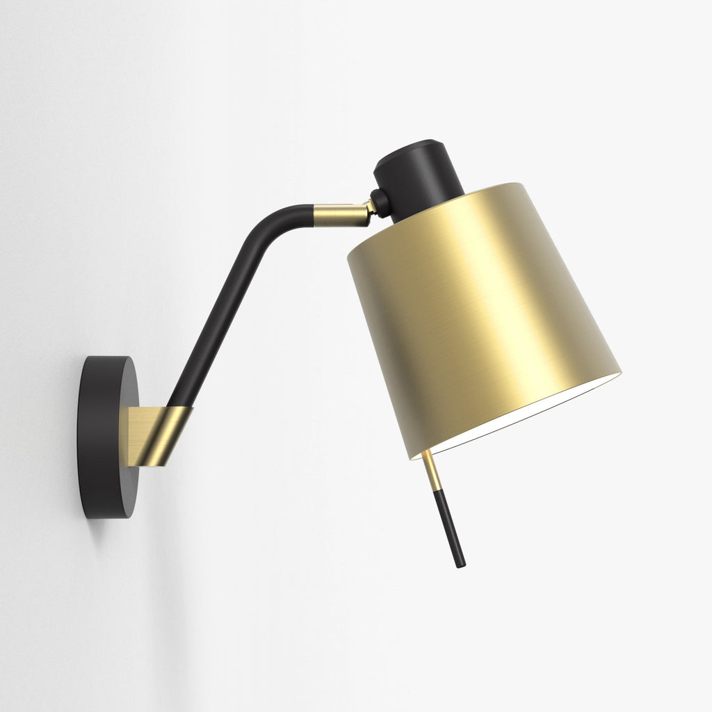 1441001 Edward Wall Light Matt Black