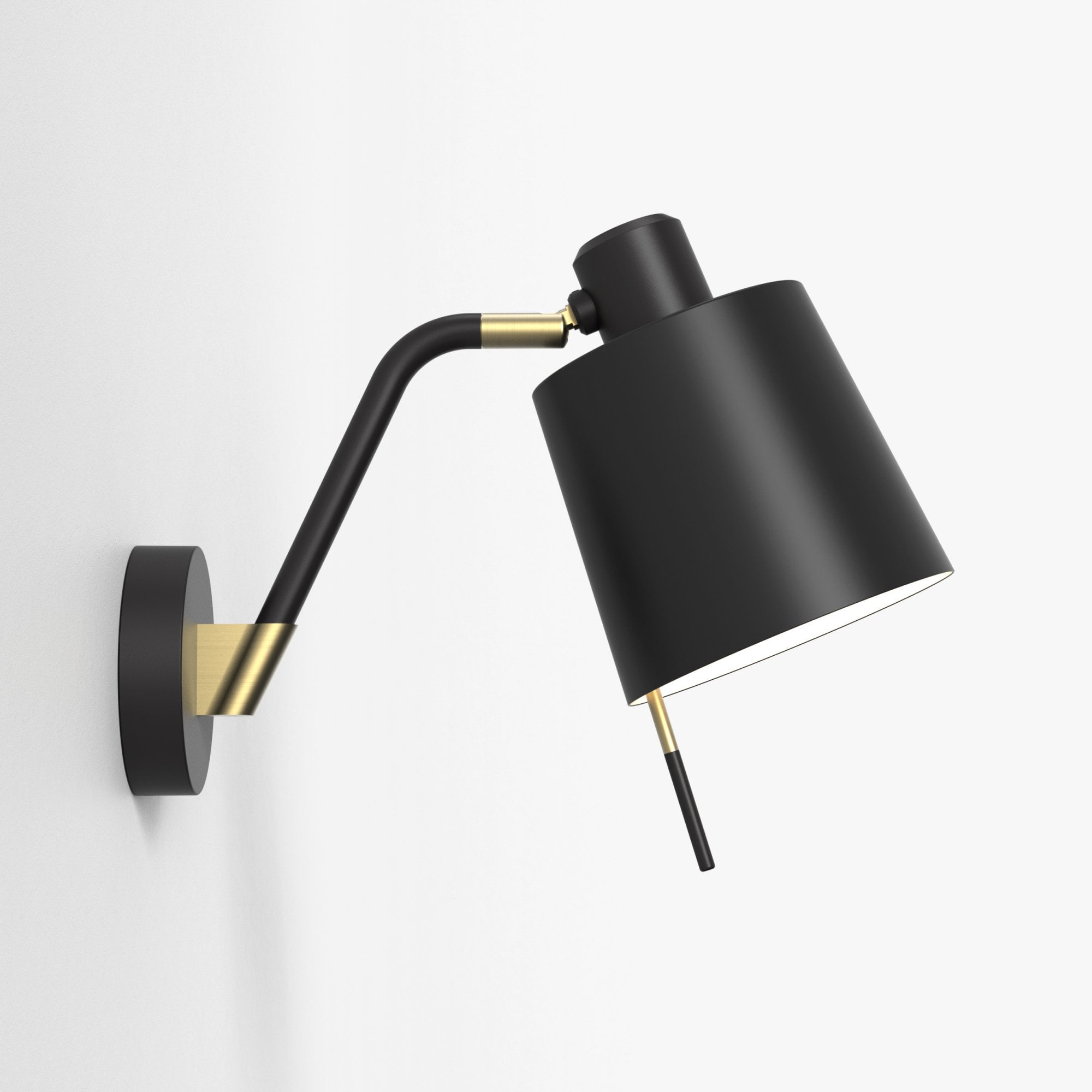 1441001 Edward Wall Light Matt Black