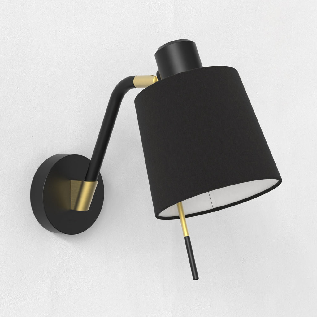 1441001 Edward Wall Light Matt Black