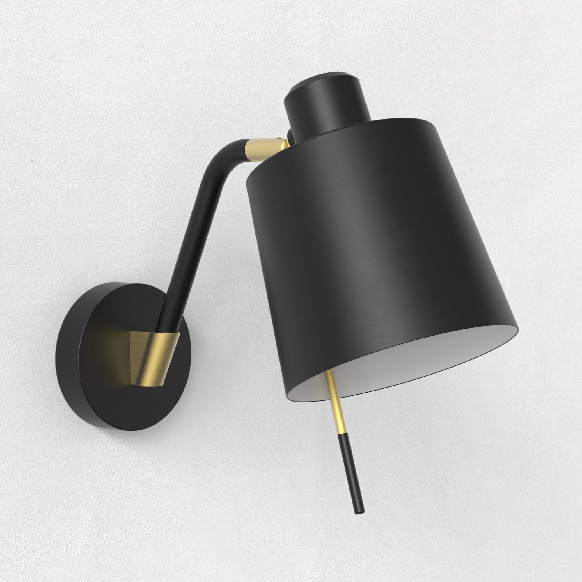 1441001 Edward Wall Light Matt Black