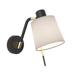 1441001 Edward Wall Light Matt Black