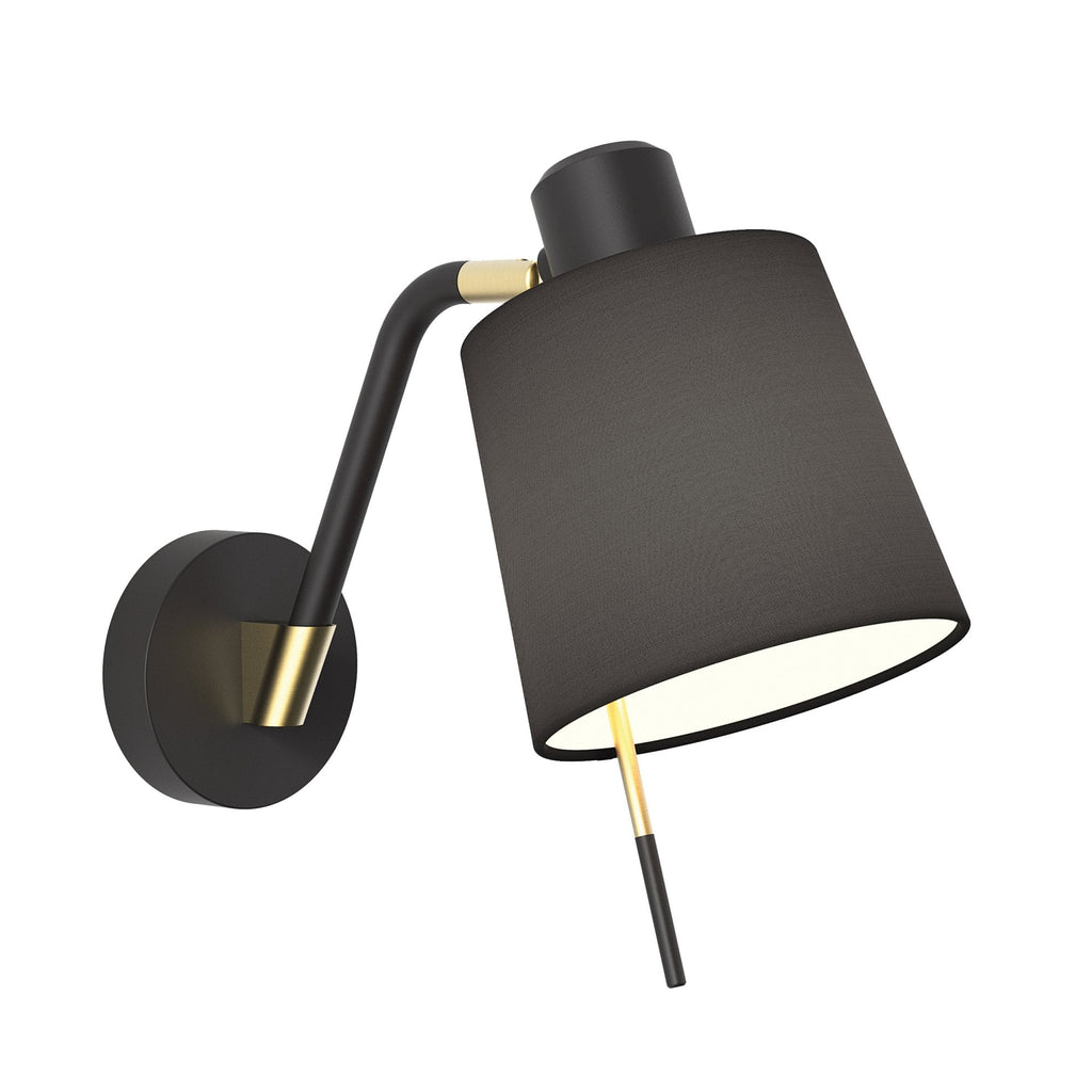 1441001 Edward Wall Light Matt Black