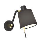 1441001 Edward Wall Light Matt Black