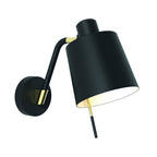 1441001 Edward Wall Light Matt Black