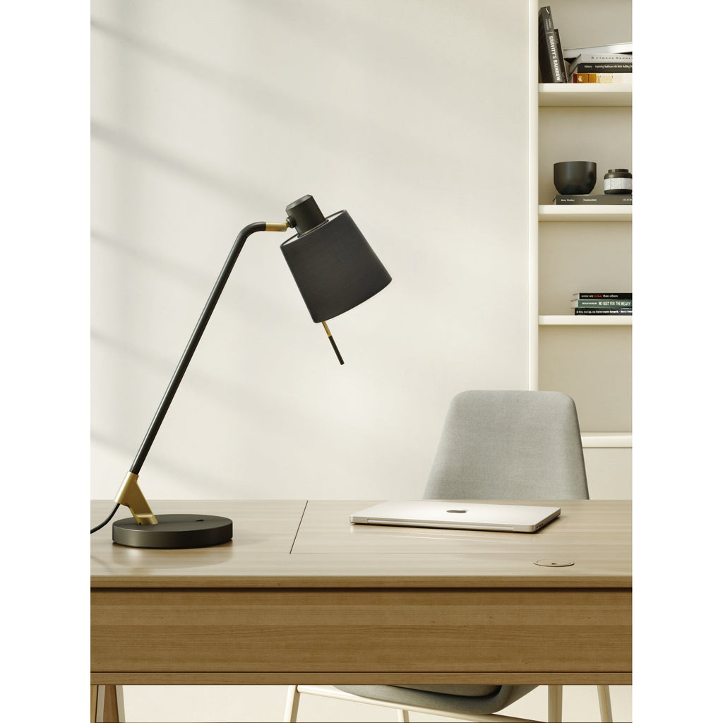 1441003 Edward Desk Table Light Matt Black