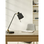 1441003 Edward Desk Table Light Matt Black