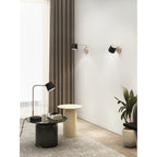 1444002 Miura LED Wall Light Matt Nickel