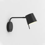 1444004 Miura Swing Arm LED Wall Light Matt Black