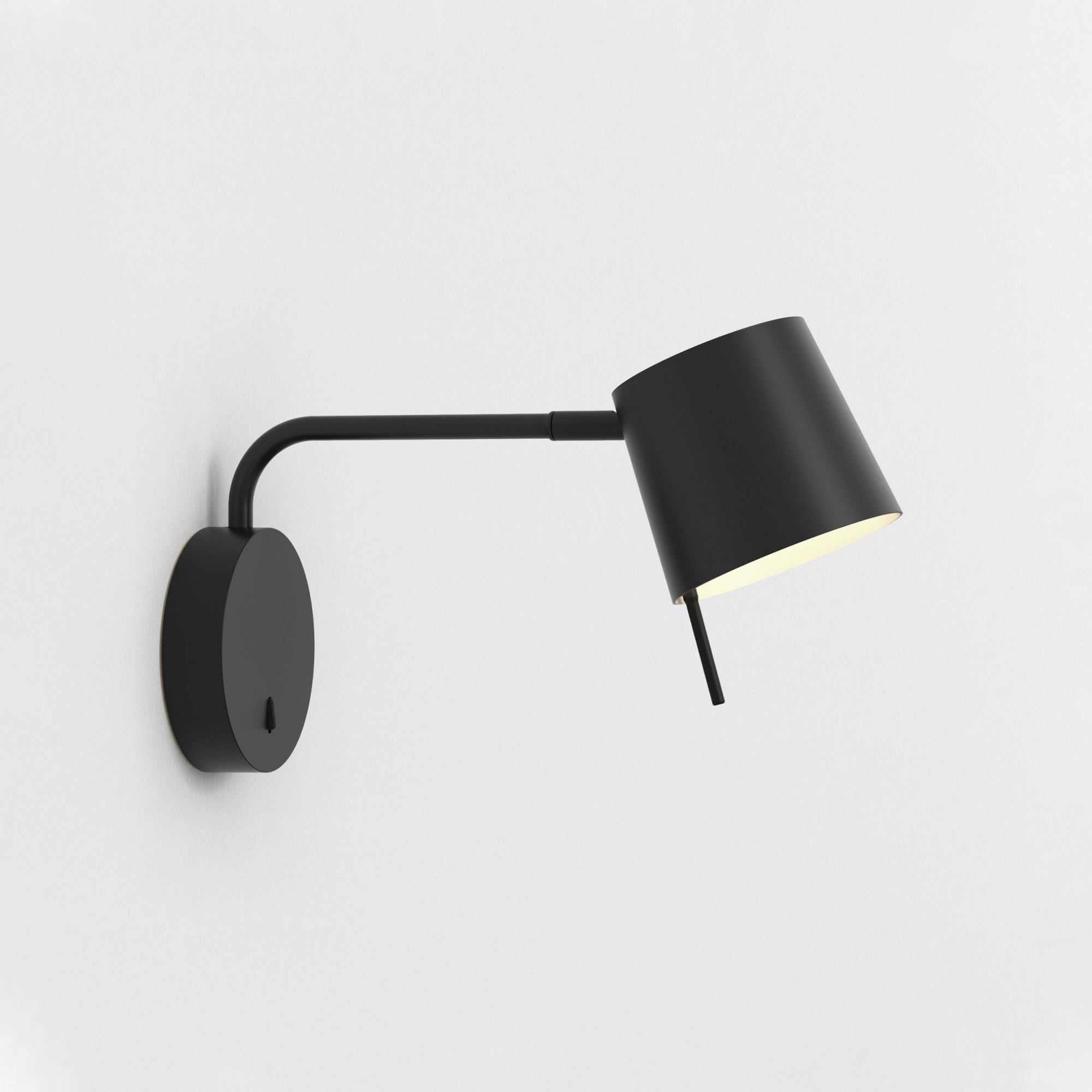 1444004 Miura Swing Arm LED Wall Light Matt Black