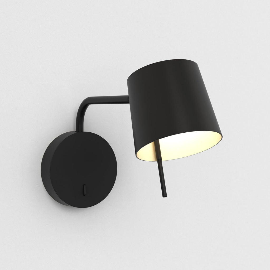 1444004 Miura Swing Arm LED Wall Light Matt Black