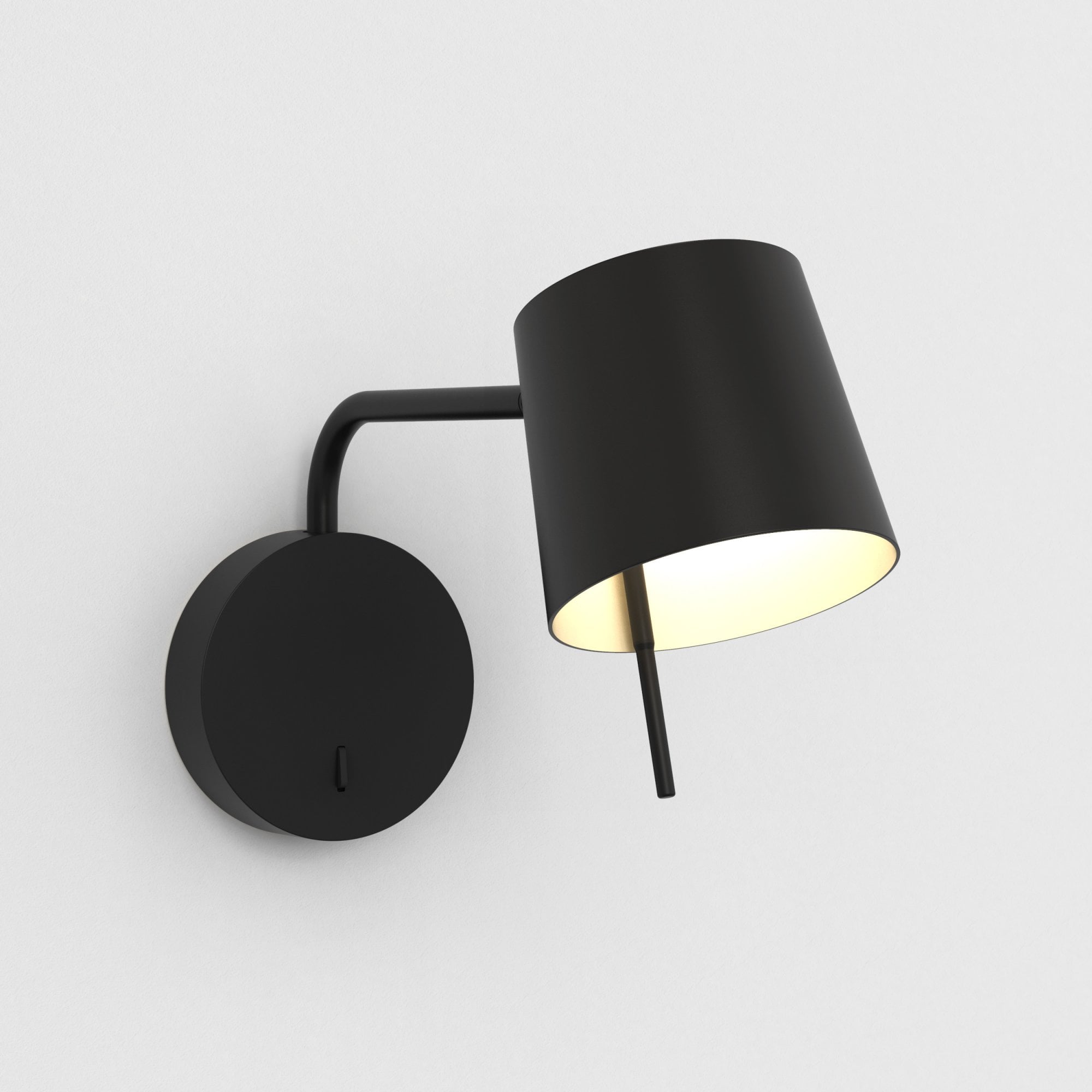 1444004 Miura Swing Arm LED Wall Light Matt Black