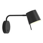 1444004 Miura Swing Arm LED Wall Light Matt Black