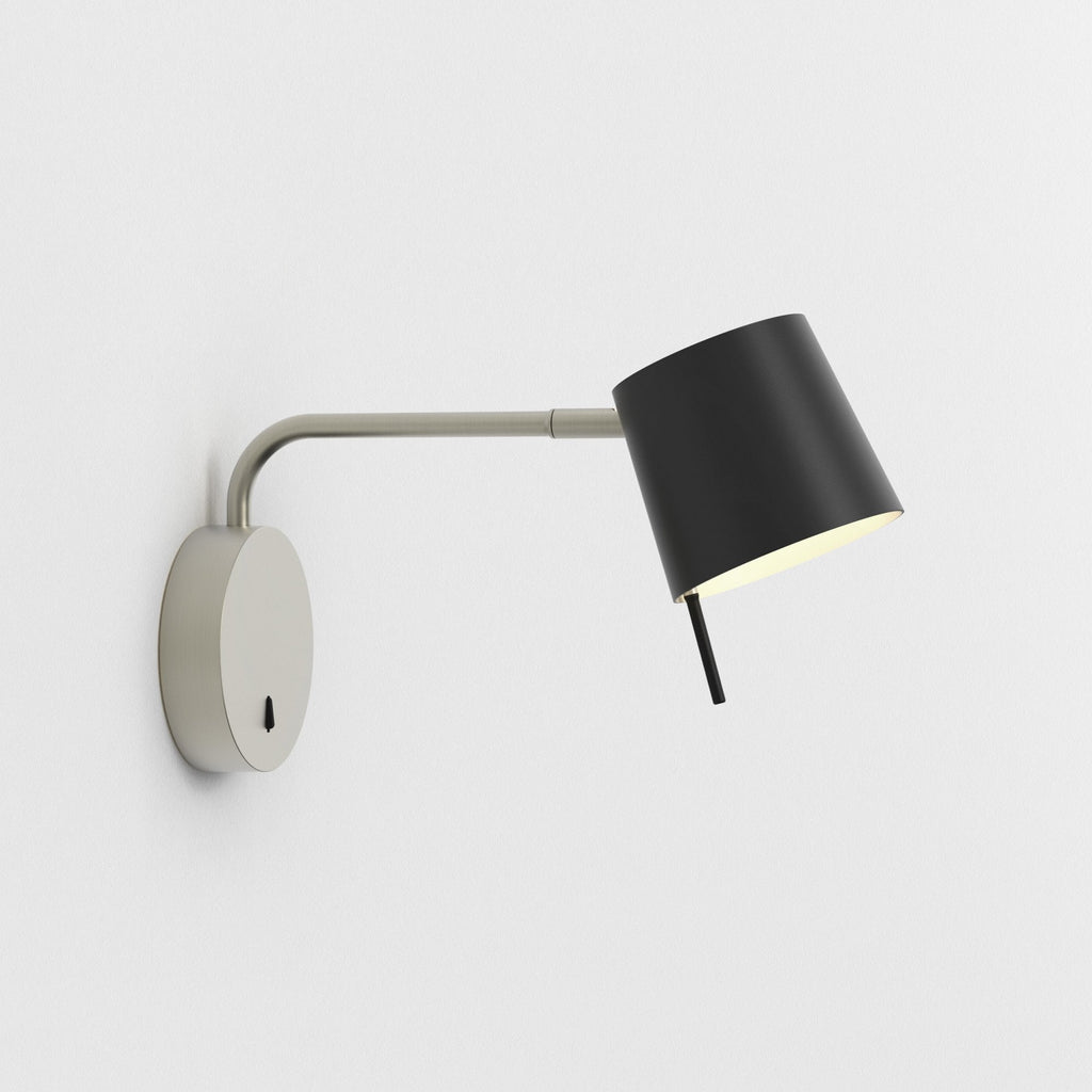 1444005 Miura Swing Arm LED Wall Light Matt Nickel