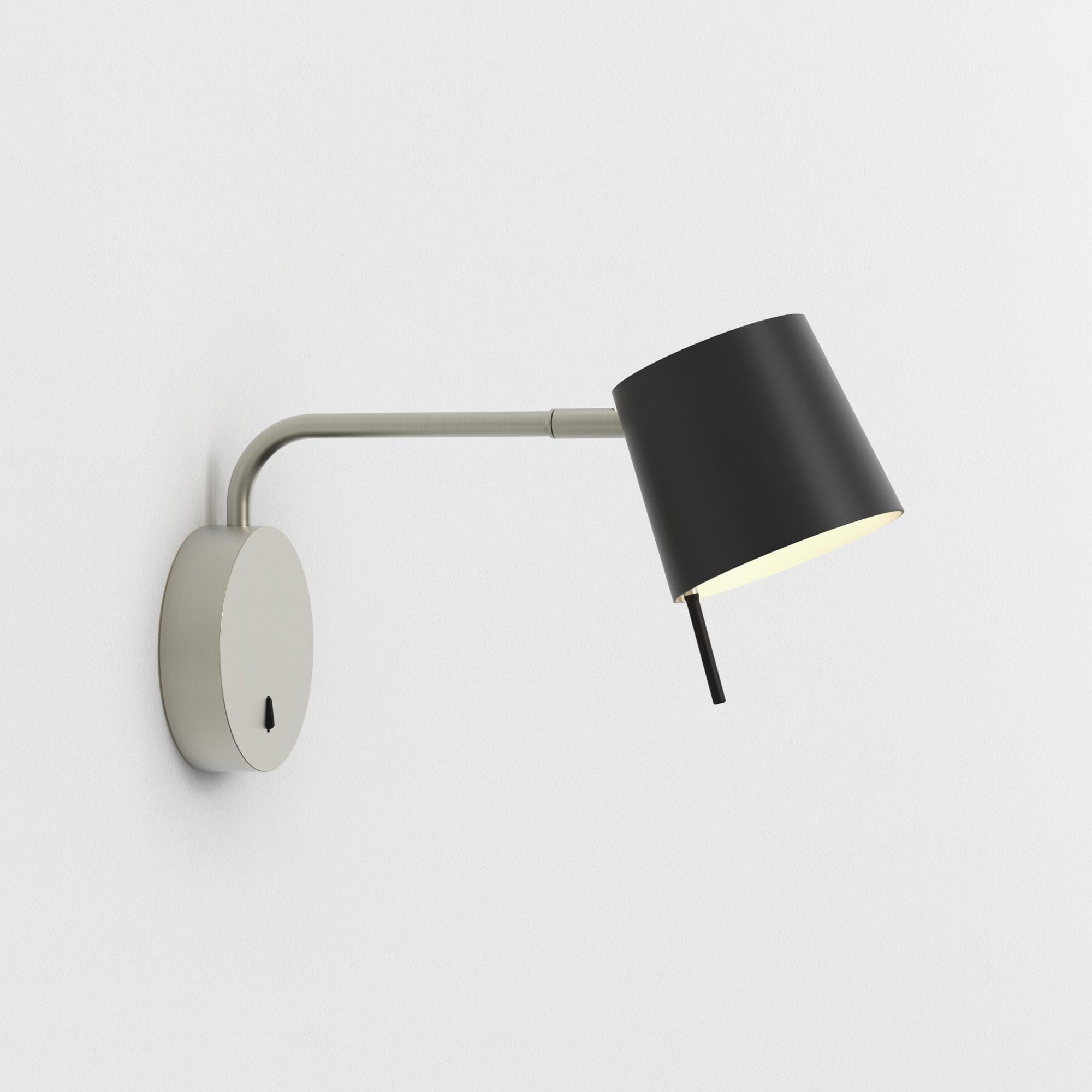 1444005 Miura Swing Arm LED Wall Light Matt Nickel