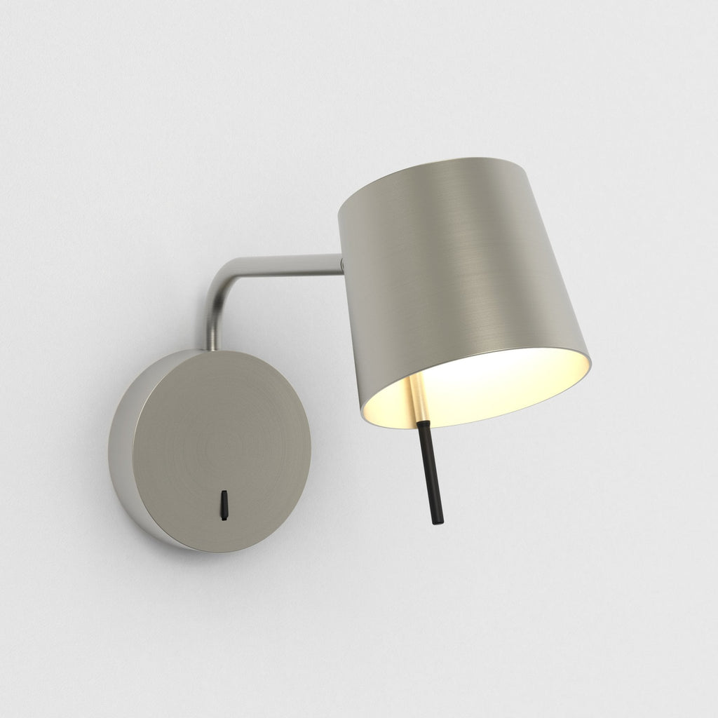 1444005 Miura Swing Arm LED Wall Light Matt Nickel
