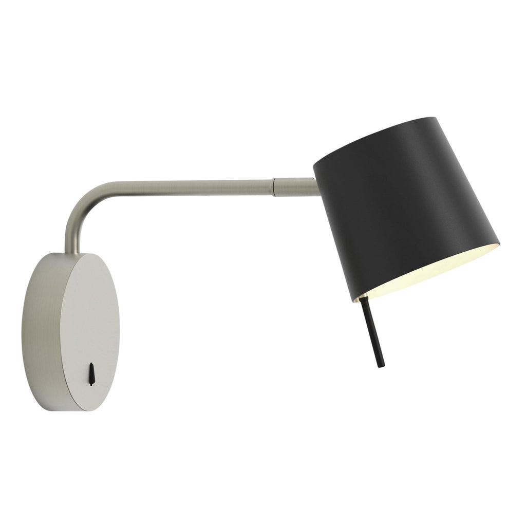 1444005 Miura Swing Arm LED Wall Light Matt Nickel