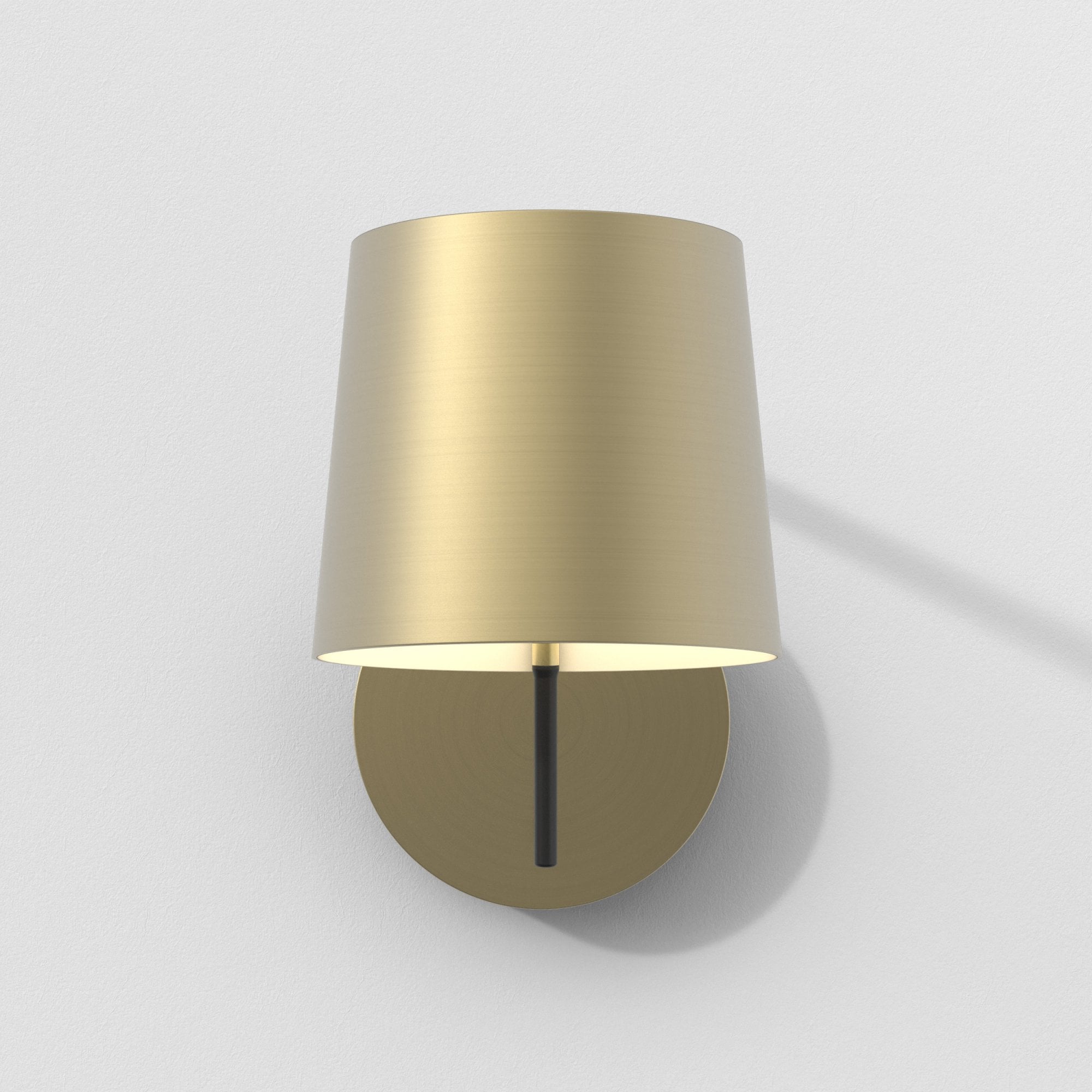 1444006 Miura Swing Arm LED Wall Light Matt Gold